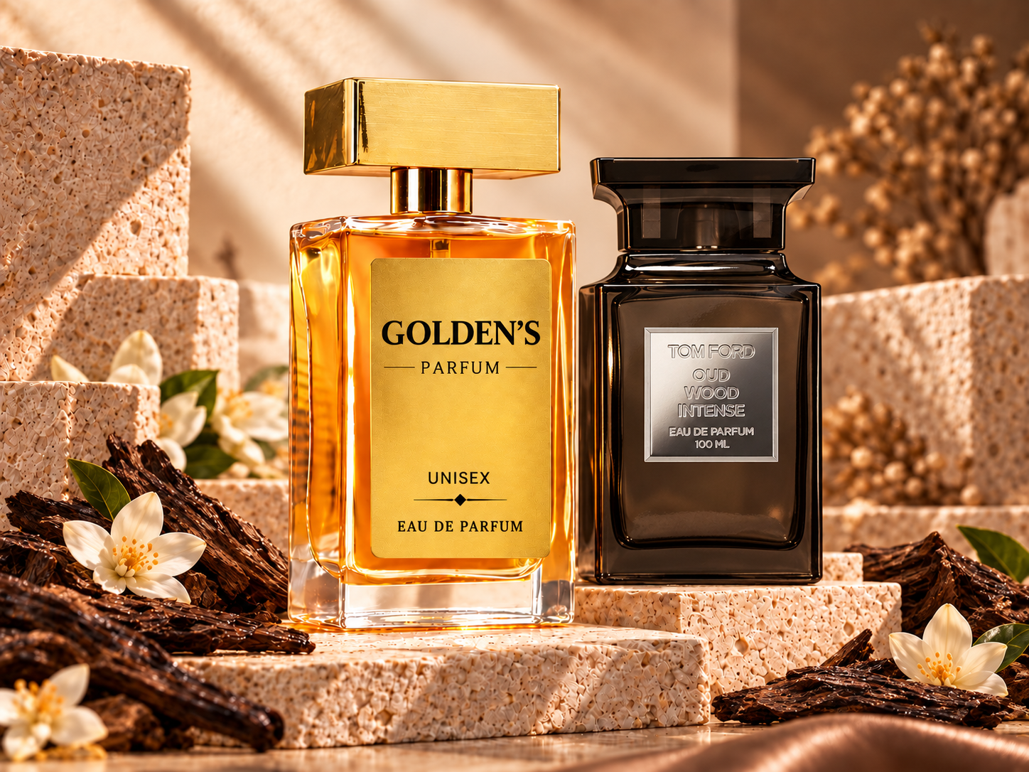 Golden’s me U22 · Oud Wood Intense · Tom Ford
