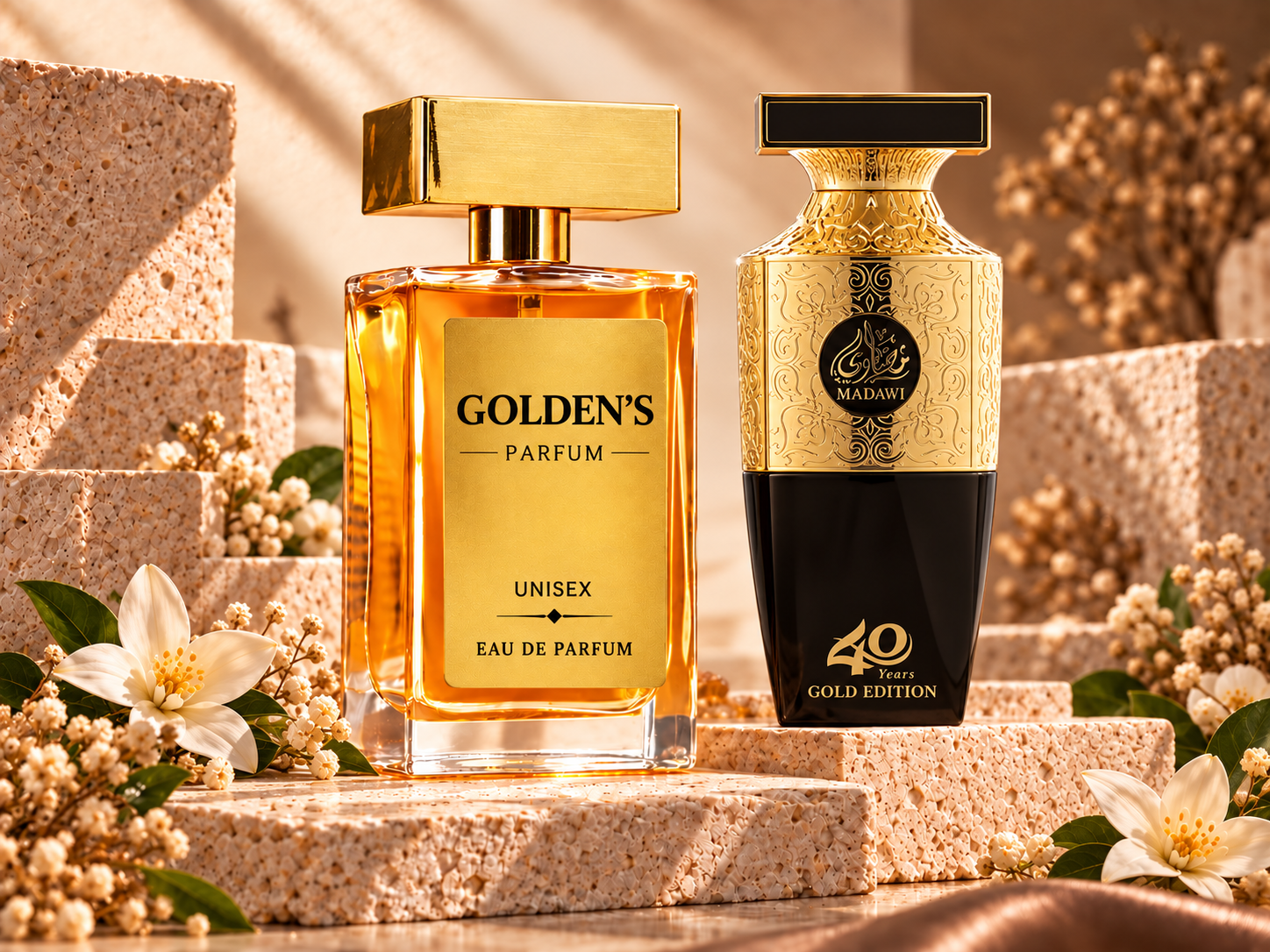 Golden’s me U23 · Madawi Gold Edition · Arabian Oud
