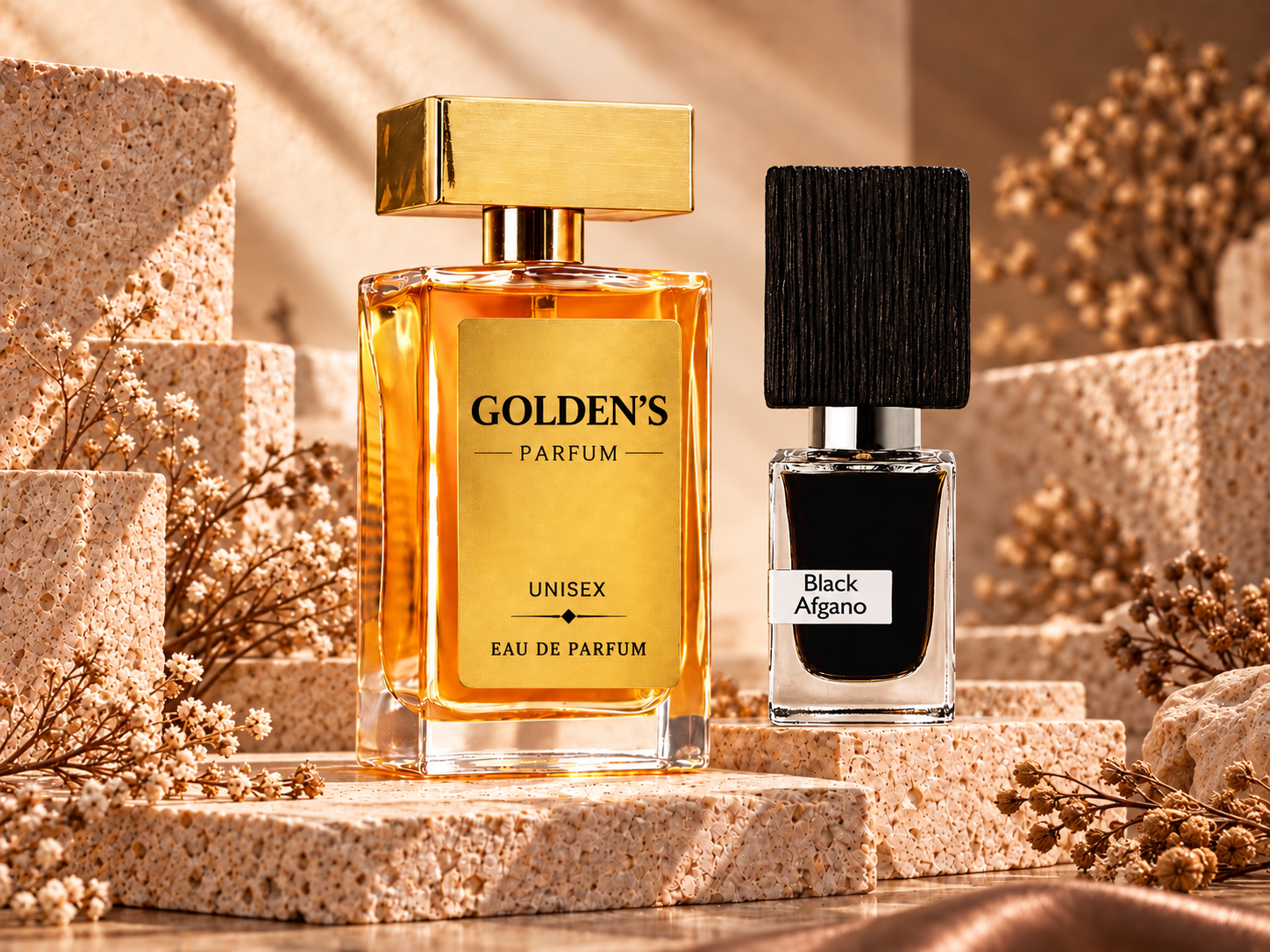 Golden’s me U07 · Nasomatto Black Afgano